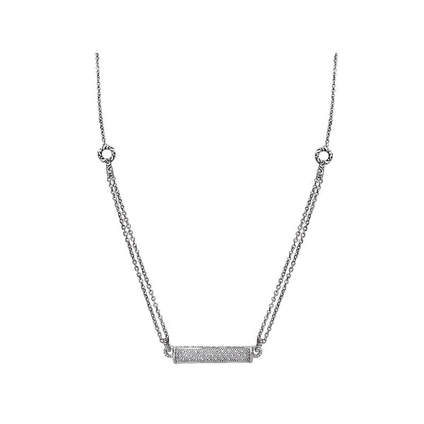 Eleganza Ladies Fashion Diamond Necklace