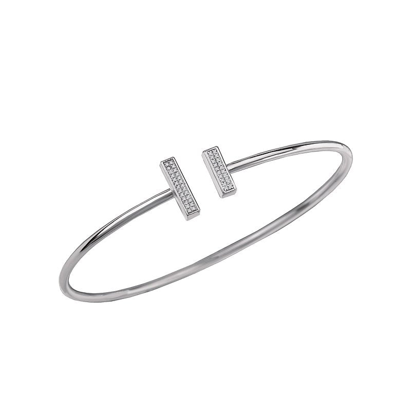 Eleganza Ladies Diamond Cuff