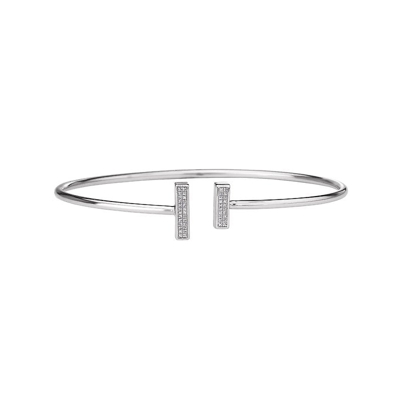 Eleganza Ladies Diamond Cuff