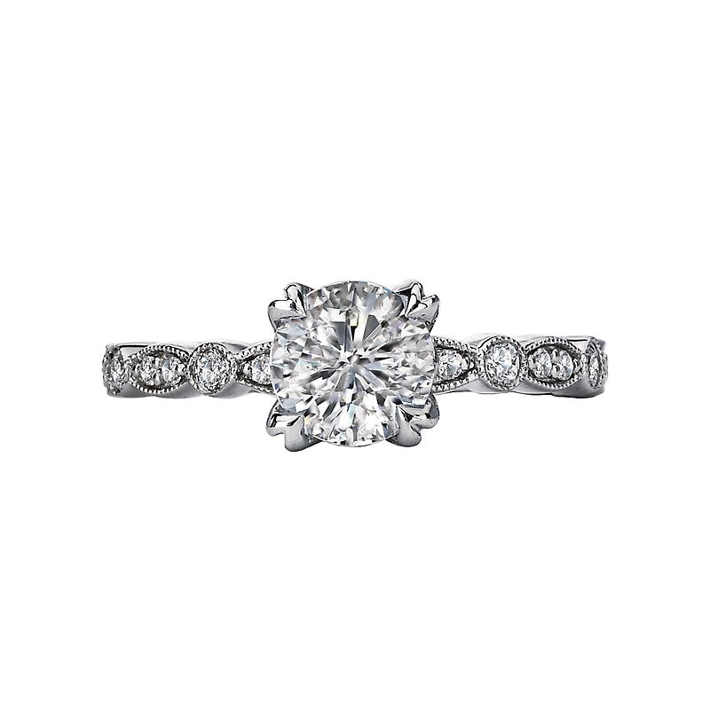 Romance Classic Semi-Mount Diamond Ring