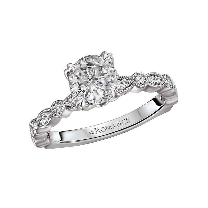 Romance Classic Semi-Mount Diamond Ring