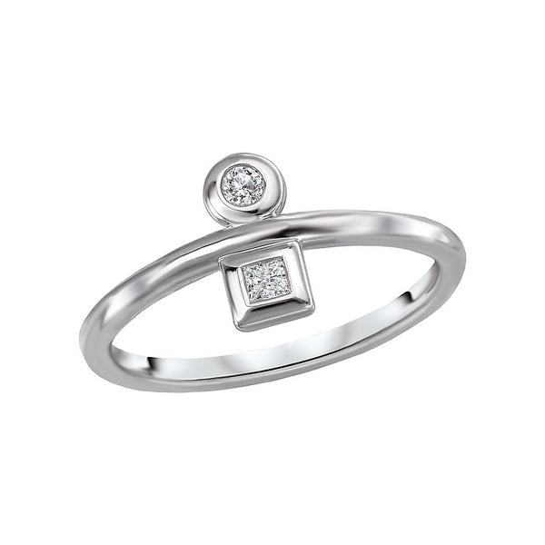 Eleganza Ladies Fashion Diamond Ring