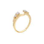 Yellow Gold Diamond Ring Enhancer