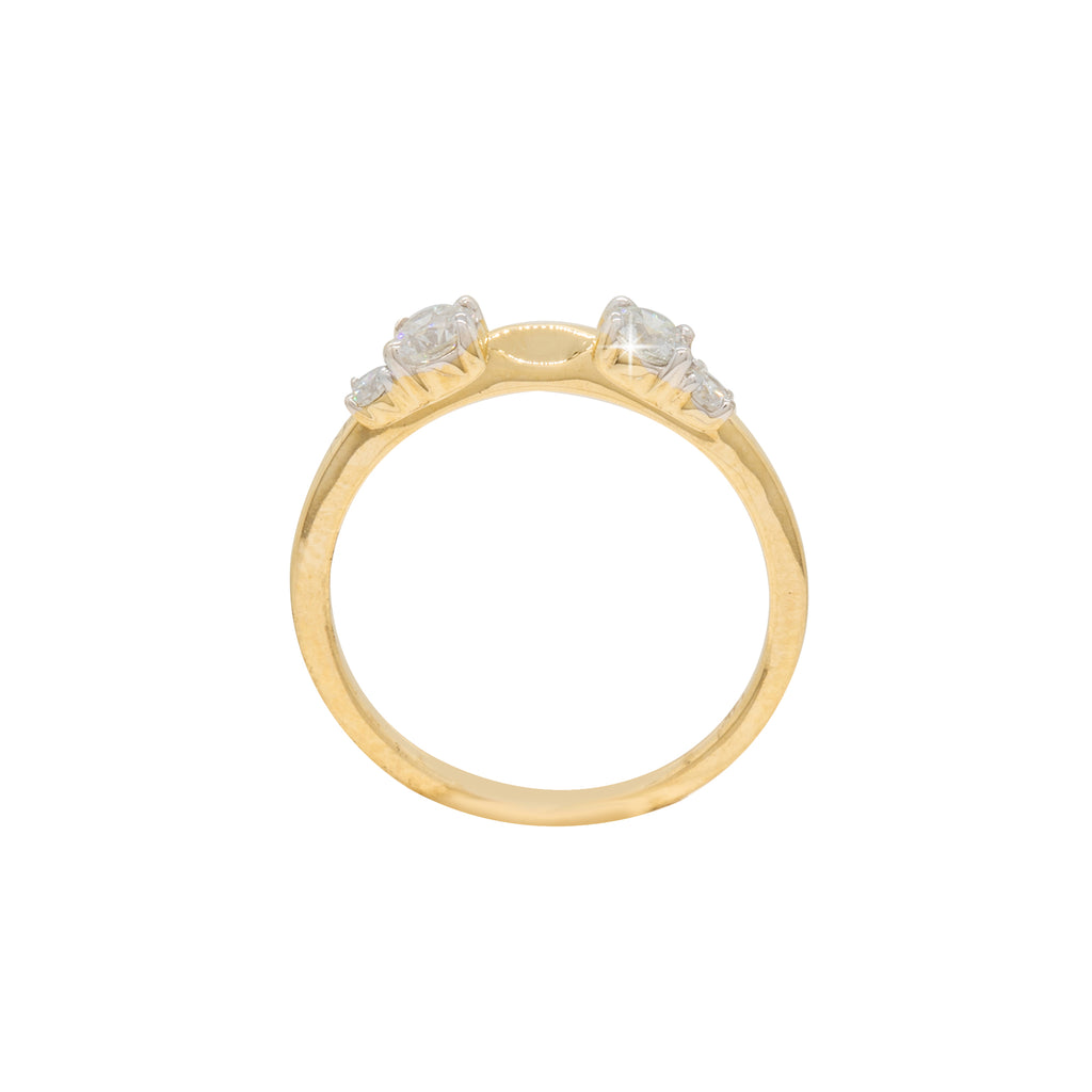 Yellow Gold Diamond Ring Enhancer