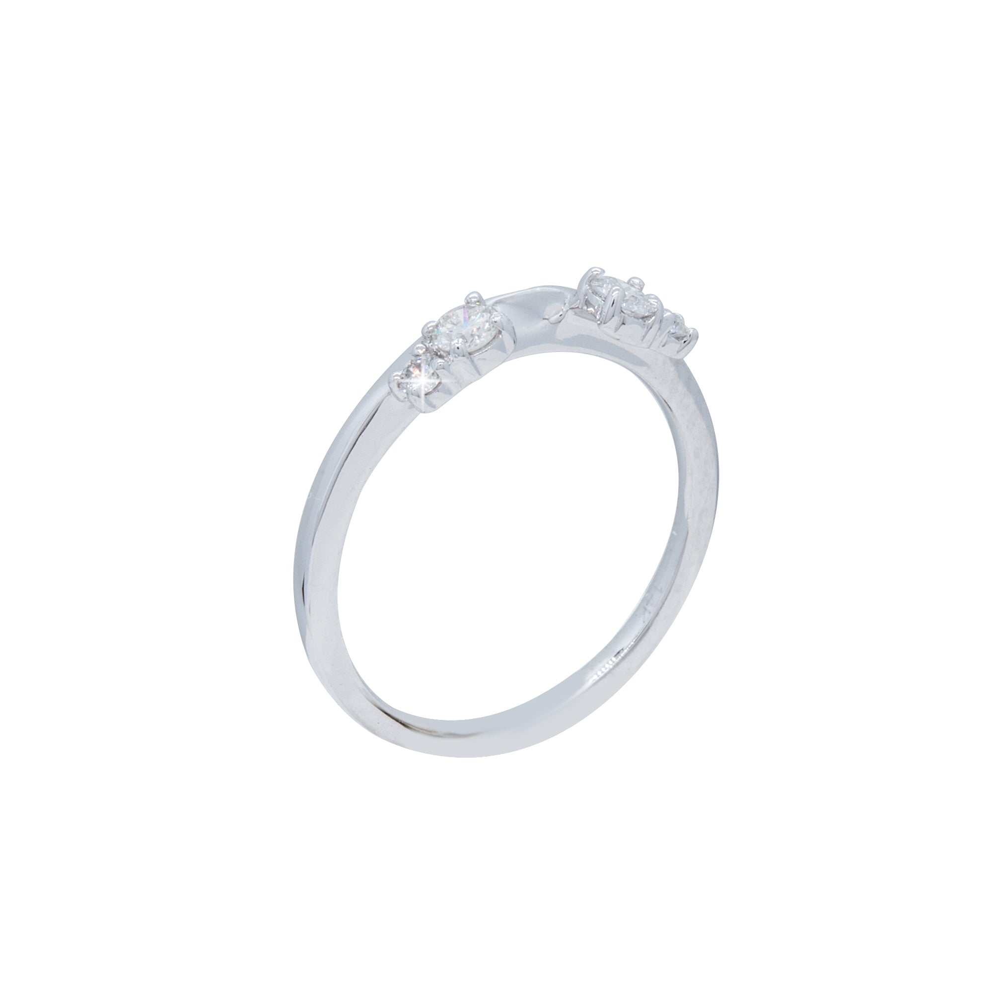 White Gold Diamond Ring Enhancer