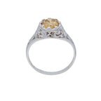 Champagne Diamond Ring