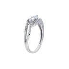 2-Stone Bypass Style Ring