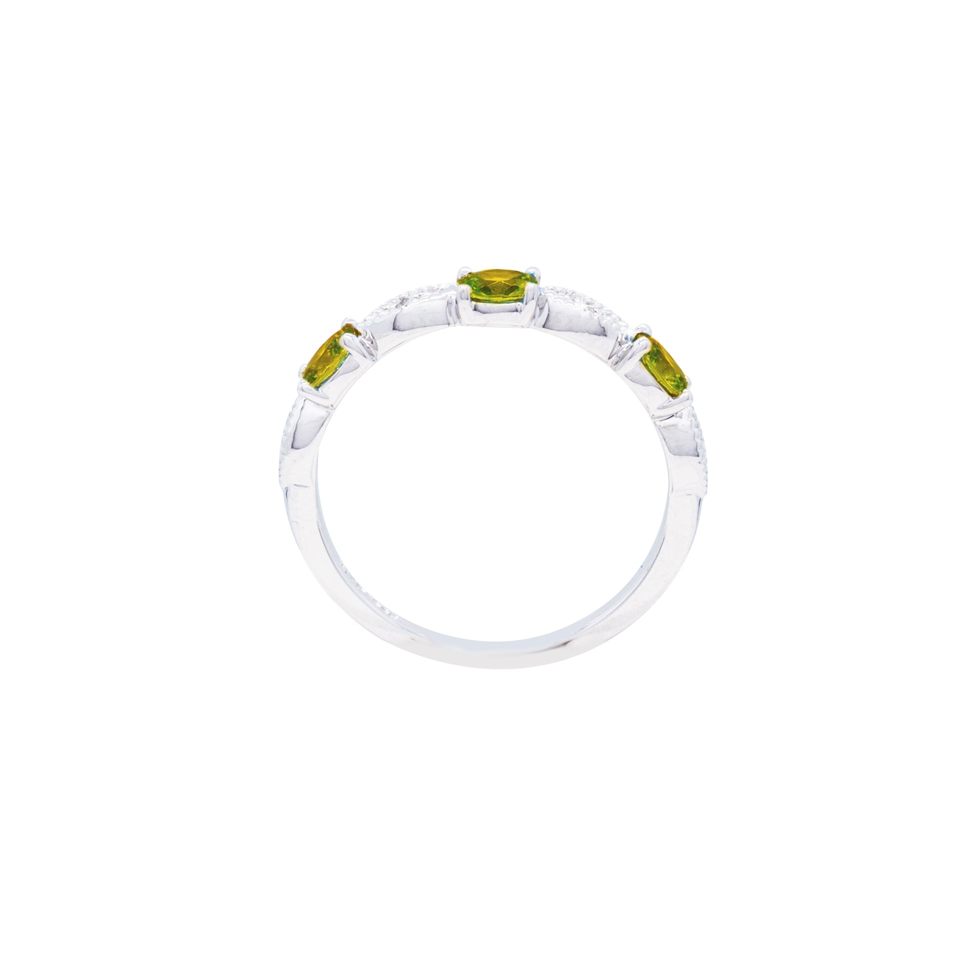 Sterling Silver August Birthstone Ring