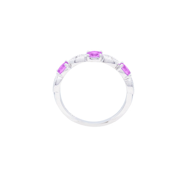 Sterling Silver October Birthstone Ring