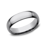 Tungsten 6mm Comfort-Fit Design Wedding Band