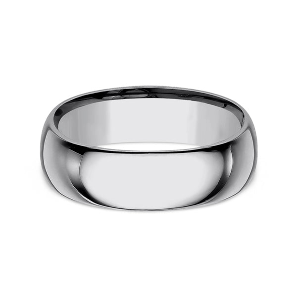 Tungsten 8mm Comfort-Fit Design Wedding Band