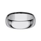 Tungsten 8mm Comfort-Fit Design Wedding Band