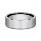 Tungsten 7mm Comfort-Fit Design Wedding Band