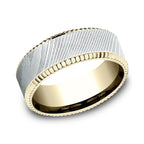 Ammara Stone Comfort-fit Design Wedding Ring