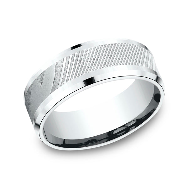 Ammara Stone 8mm Comfort-fit Design Ring