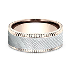 Ammara Stone Comfort-fit Design Wedding Ring