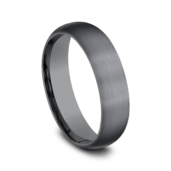 Tantalum 6mm Comfort-fit wedding band