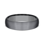 Tantalum 6mm Comfort-fit wedding band