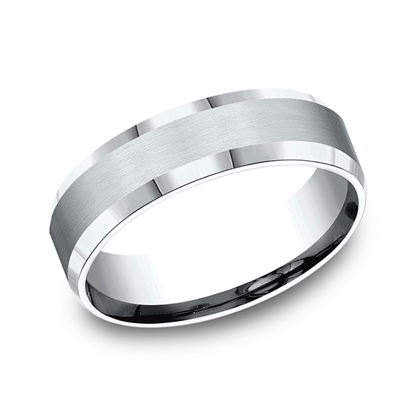 14k White Gold/14k Yellow Gold/14k Rose Gold Comfort-Fit Design Wedding Band