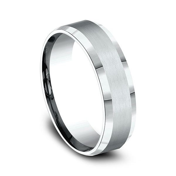 14k White Gold/14k Yellow Gold/14k Rose Gold Comfort-Fit Design Wedding Band