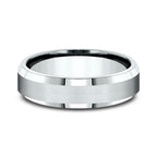14k White Gold/14k Yellow Gold/14k Rose Gold Comfort-Fit Design Wedding Band