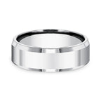 Cobalt/Tungsten 7mm Comfort-Fit Design Wedding Band