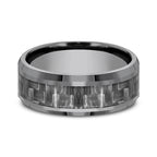 Tantalum 8mm Comfort-fit Design Wedding Band