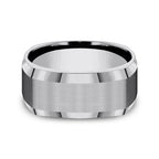 Tungsten 9mm Comfort-Fit Design Wedding Band