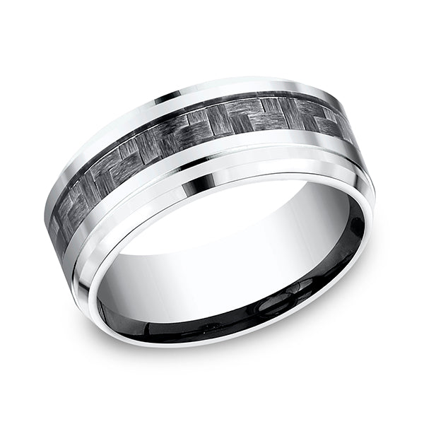 Cobalt 9mm Comfort-Fit Design Wedding Band