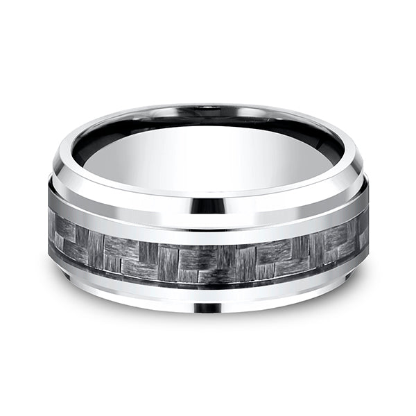 Cobalt 9mm Comfort-Fit Design Wedding Band