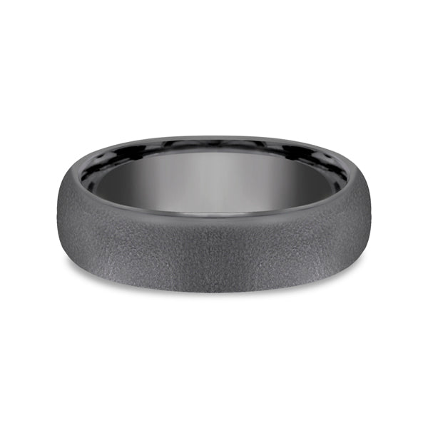 Tantalum 6.5mm Comfort-fit wedding band