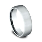 14K Rose Gold/White Gold/Yellow Gold 7.5mm Comfort-Fit Design Wedding Band