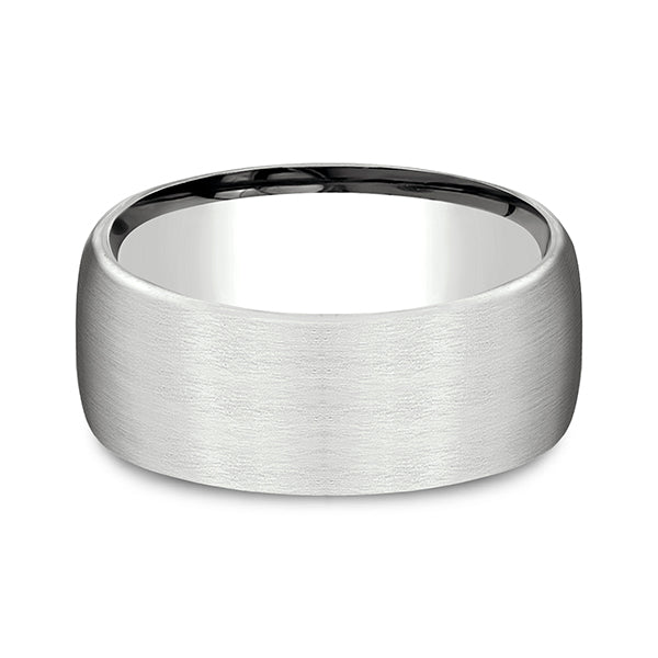 14K Rose Gold/White Gold/Yellow Gold 9mm Comfort-Fit Design Wedding Band