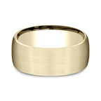 14K Rose Gold/White Gold/Yellow Gold 9mm Comfort-Fit Design Wedding Band