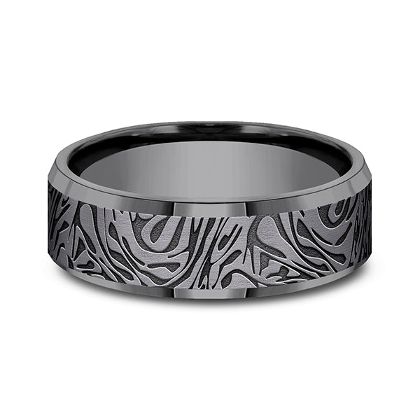 Tantalum 7mm Comfort-fit wedding band