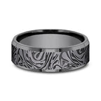 Tantalum 7mm Comfort-fit wedding band