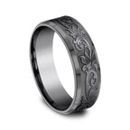 Tantalum 7mm Comfort-fit wedding band