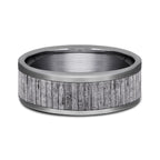 Grey Tantalum 8mm Comfort-fit wedding band