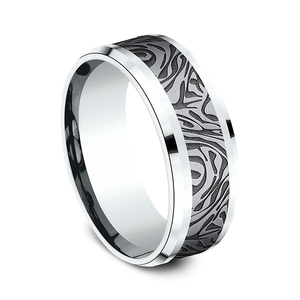 Ammara Stone 8mm Comfort-fit Design Ring