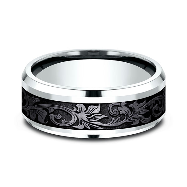 Ammara Stone 8mm Comfort-fit Design Ring