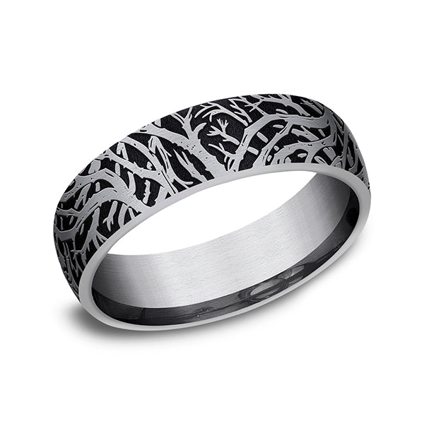 Tantalum 6mm Comfort-fit wedding band