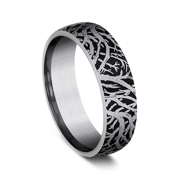 Tantalum 6mm Comfort-fit wedding band
