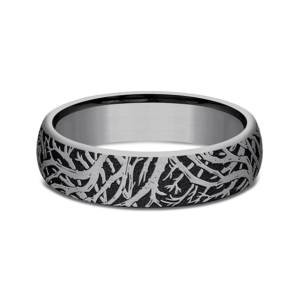 Tantalum 6mm Comfort-fit wedding band