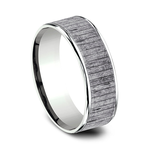 Ammara Stone 7.5mm  Comfort-fit Design Wedding Band