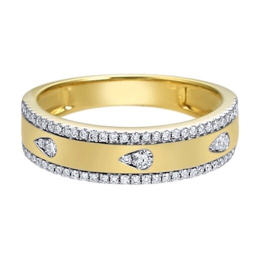Exclusive DMK Design  .28 Diamond Weight