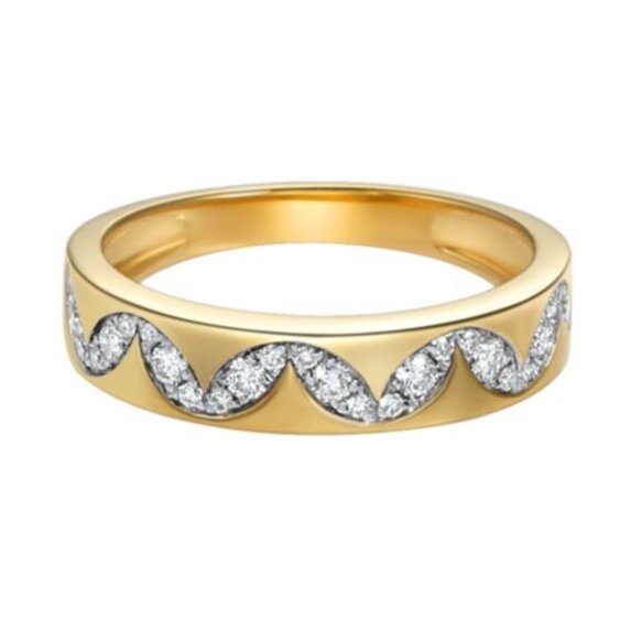 Exclusive DMK Designed Ring  .29 Dia. Wt.