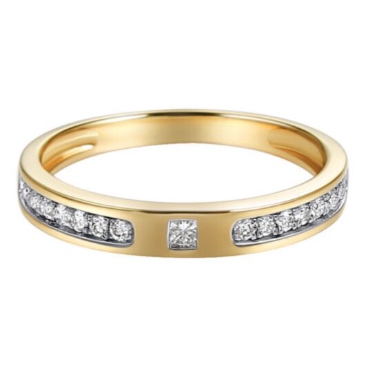 Exclusive DMK Design  .22 diamond weight