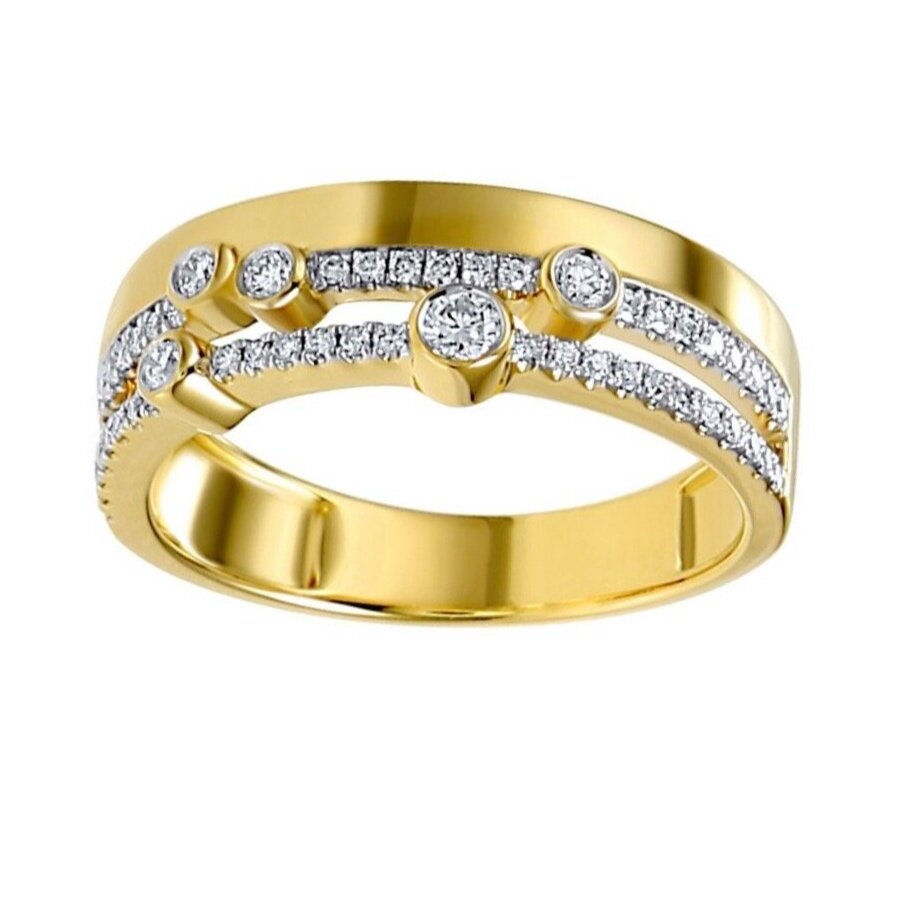 Exclusive DMK Design Two Layer Ring-.31 Dia.