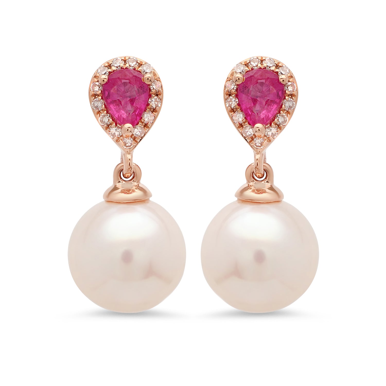 Diamond weight- .08 Pink Sapphire weight- .45
