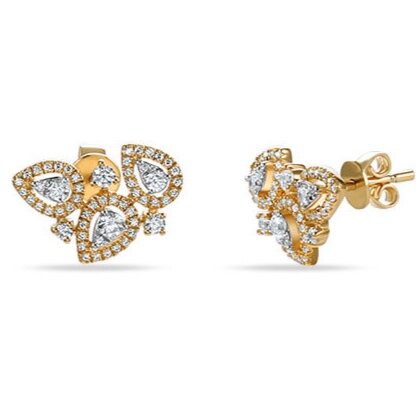 3 Ps earrings- .55dia.